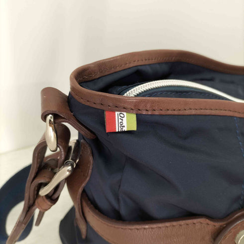 オロビアンコ Orobianco made in italy ベルトデザイン ショルダーバッグ メンズ